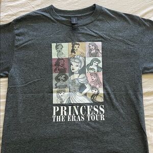 Gildan Kids Princess The Eras Tour Gray Tee